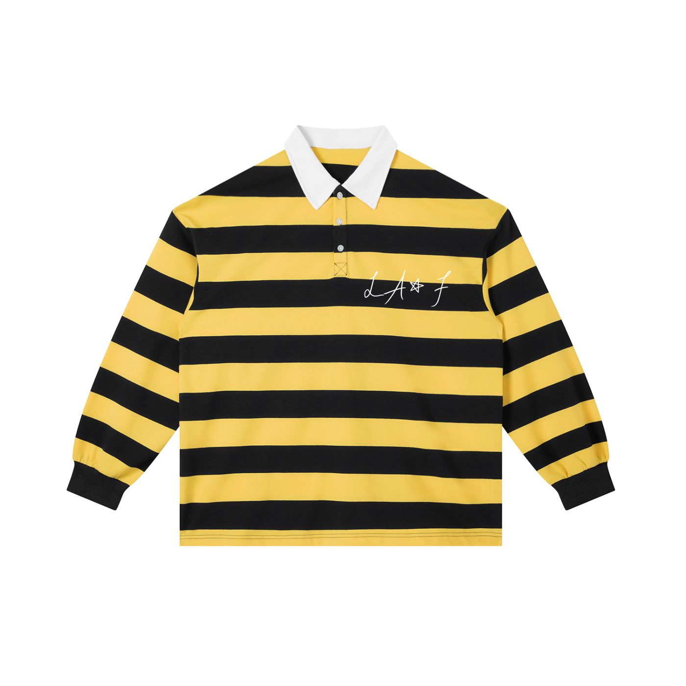 Color Block Stripe Polo Shirt